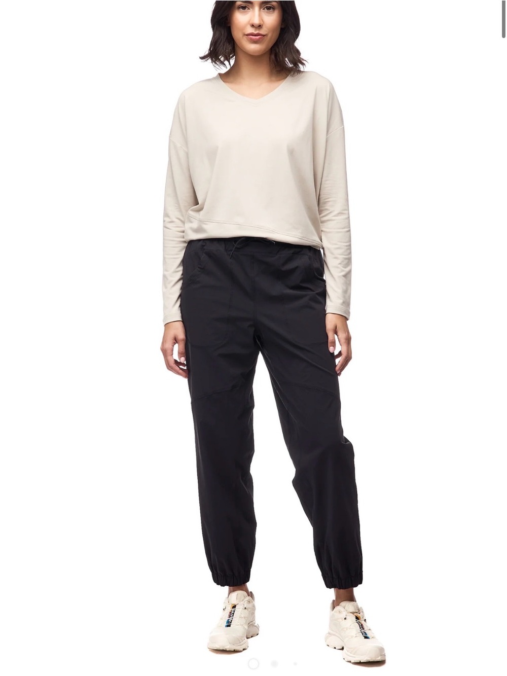 Indyeva Black Jogger Pant